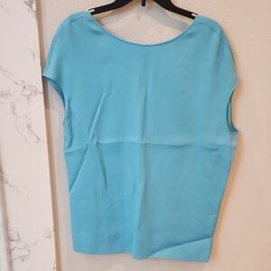 Agnona Sleeveless Boxy Blouse, Size XL